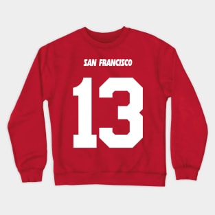 Mr. Irrelevant Purdy Jersey (Front/Back Print) Crewneck Sweatshirt